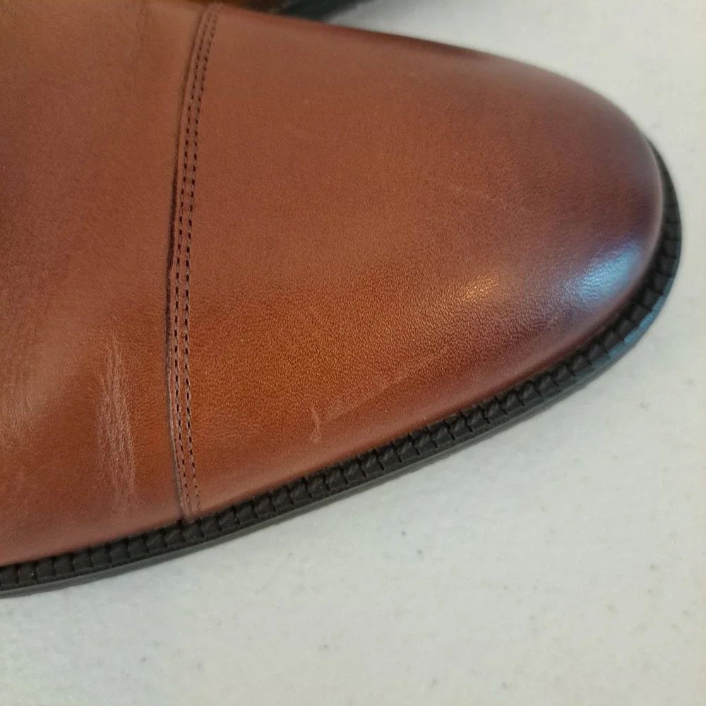 Cole Haan Grand 360 Cap Toe Oxford Mens 10.5 British Tan Leather 1267-2037